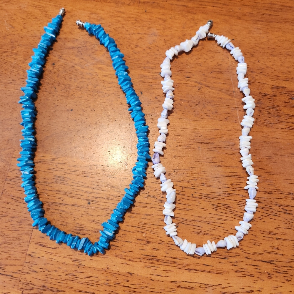Two Puka shell necklaces